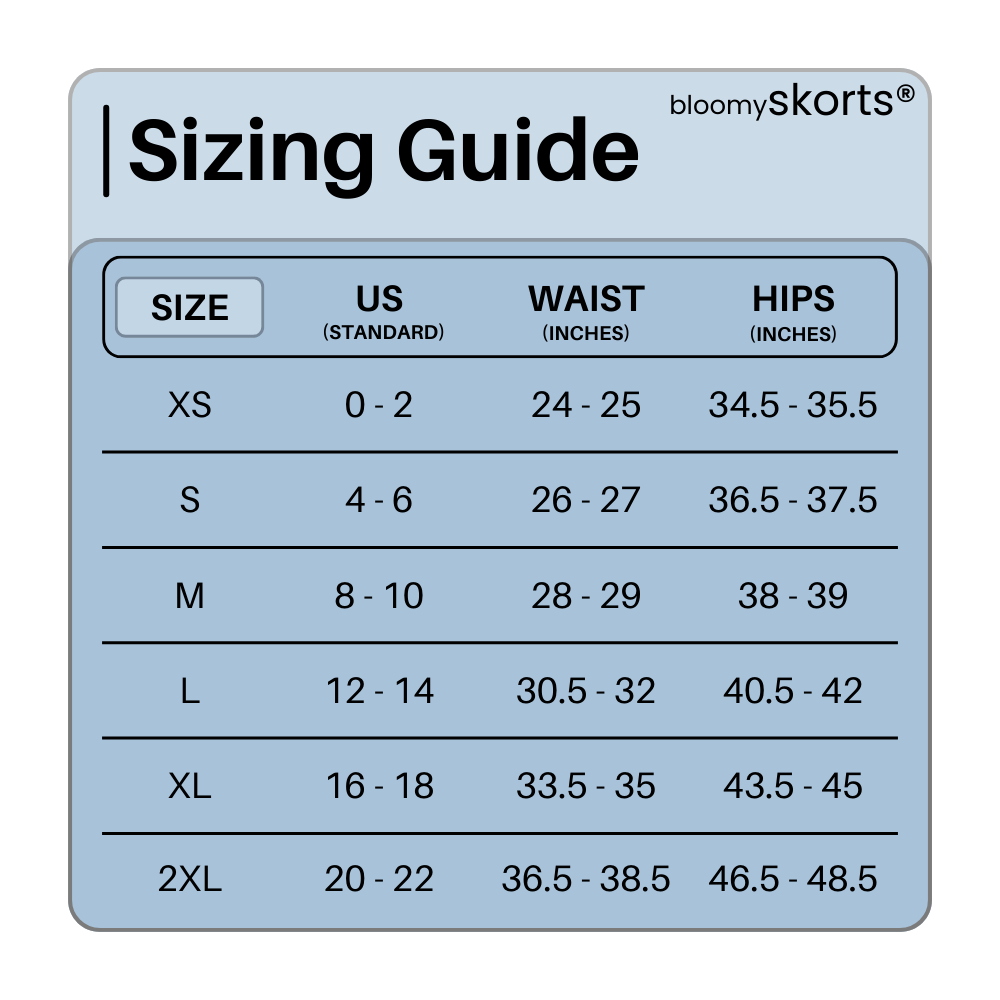 Bloomy Denim Skorts